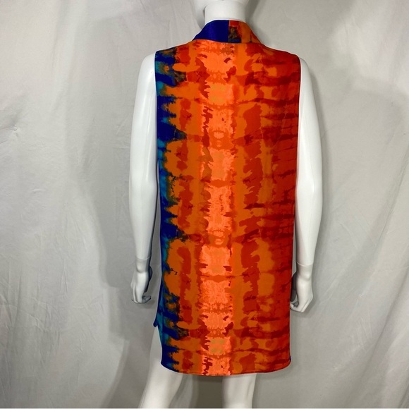 Worthington Sleeveless Colorful Carnival Tie Dye Leggings Tunic *Tall - Picture 5 of 6